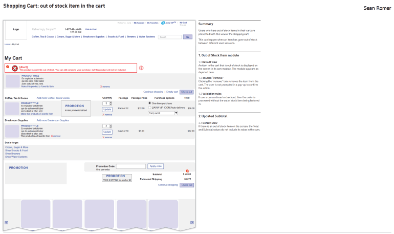 Aramark_Javia_Cart_OutStock