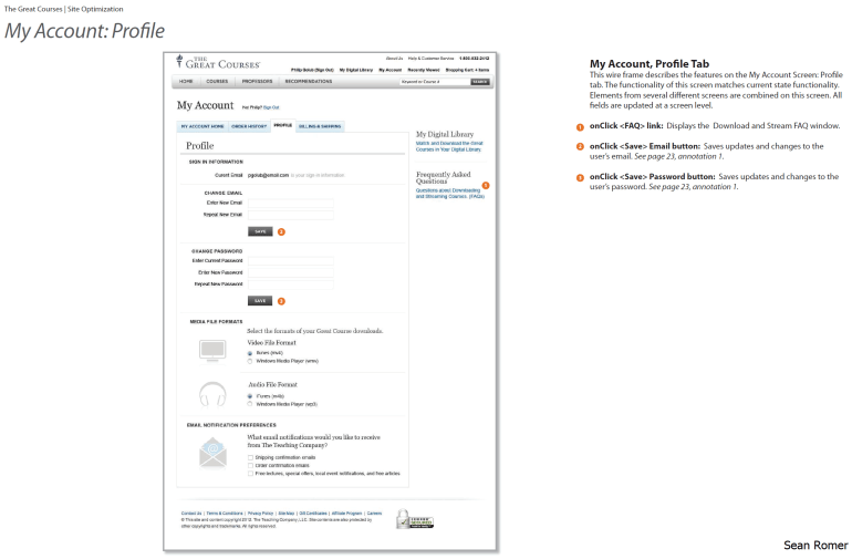 SeanRomer_TeachingCompany_MyAccount_4