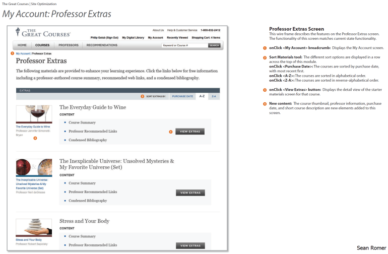 SeanRomer_TeachingCompany_MyAccount_8